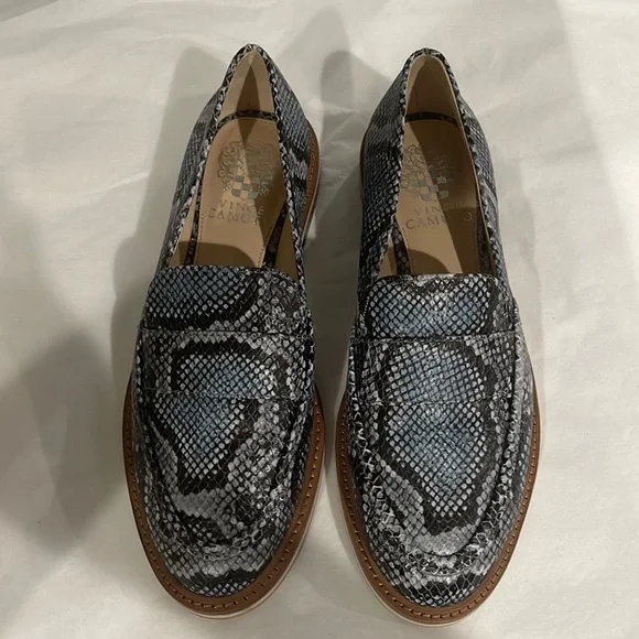 Vince Camuto Shoes Vince Camuto Shades Of Blue Leather Loafers